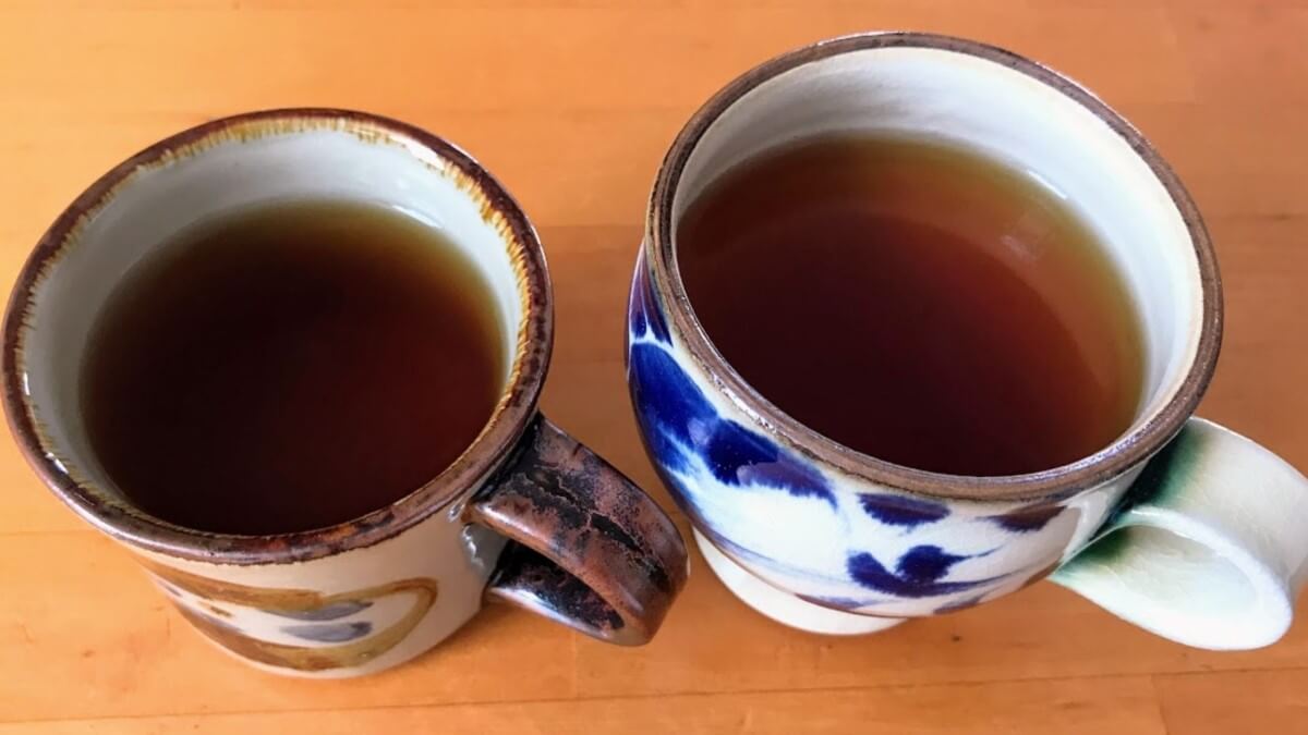 赤なた豆茶」と「白なた豆茶」を飲み比べた感想